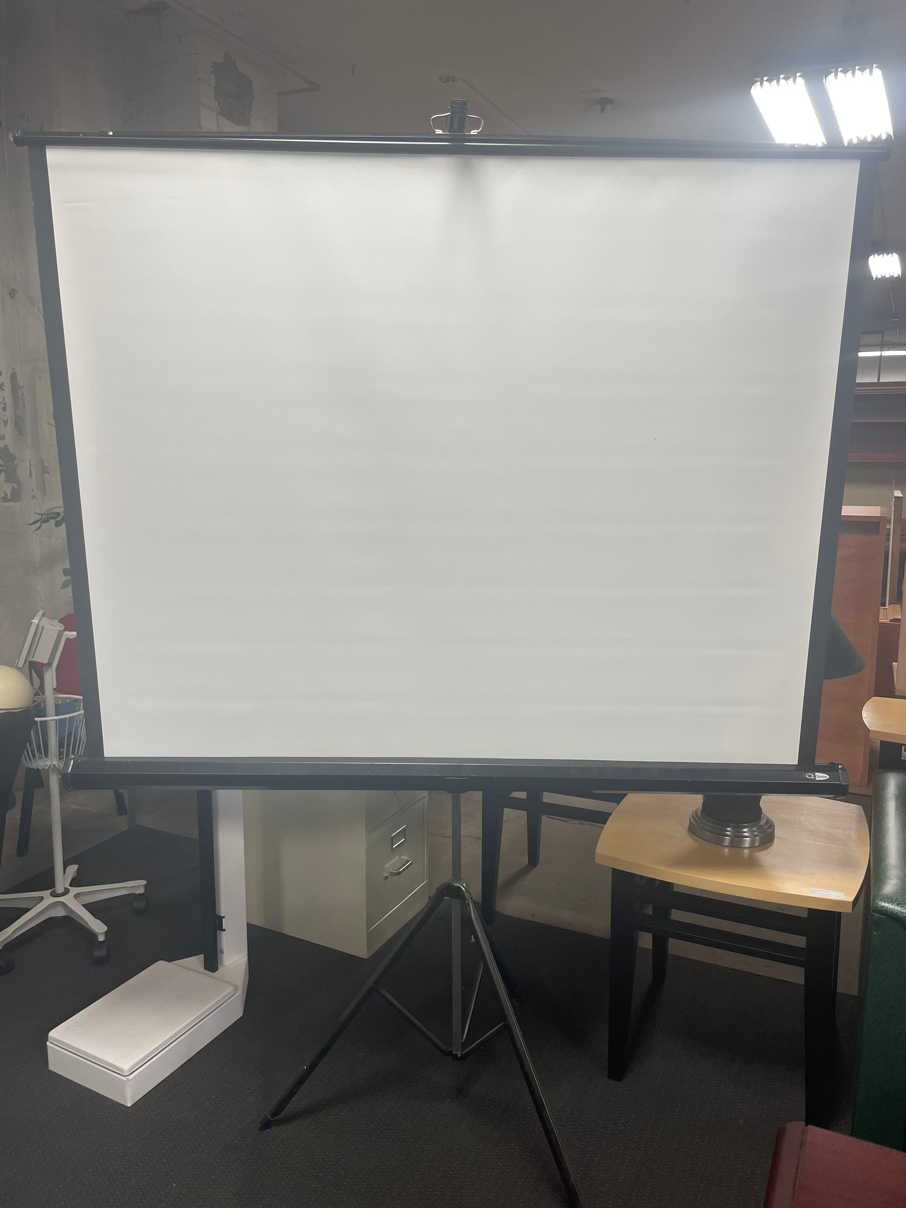 Projector Screen Hire - Portable Tripod Projector