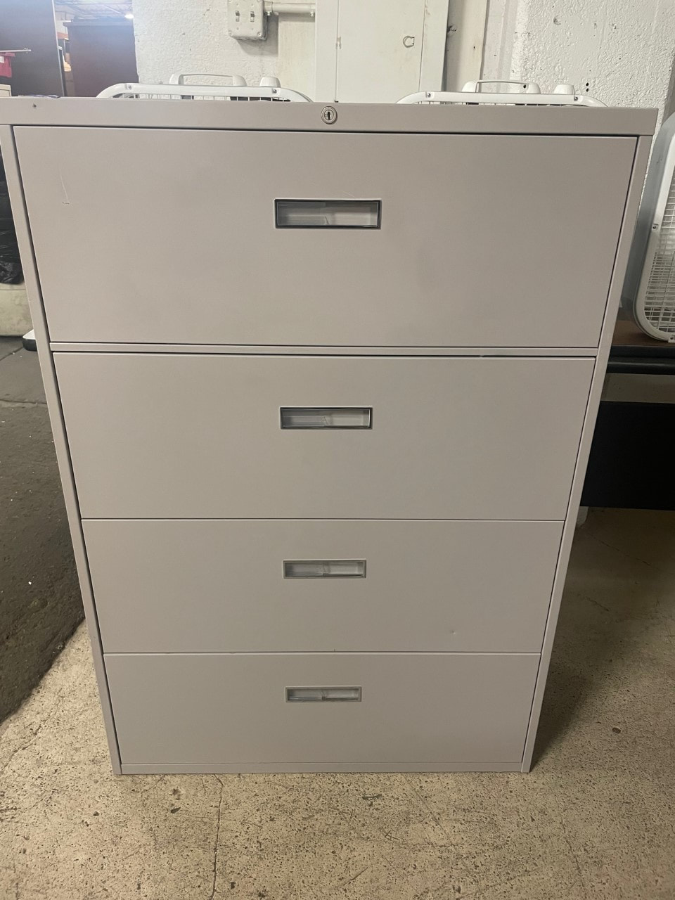Steelcase Grey 36 4 Drawer Lateral File